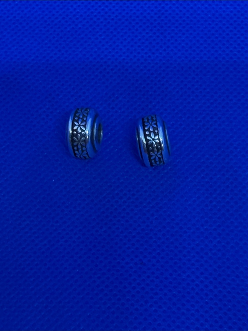Brighton Silver Floral Daisy Spacer Beads - Silver
